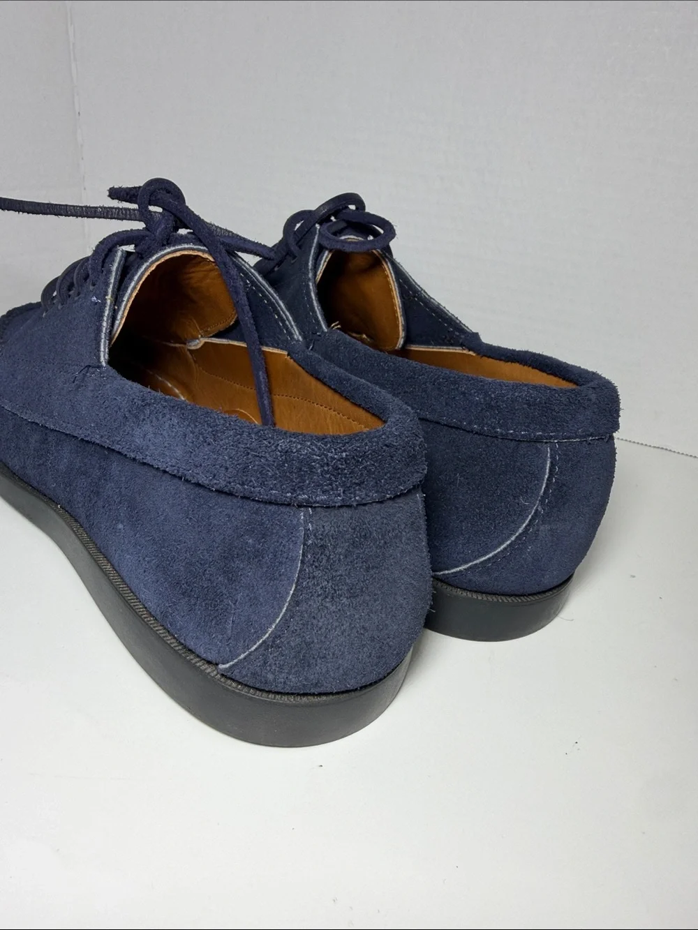 Rancourt & Co Navy Suede Camp Moc Shoes Made in USA Men’s 9.5D Men’s Rancourt & Co Navy Suede Camp Moc Shoes Made in USA Men main image 3